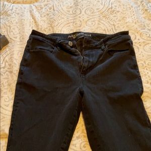 American eagle black jegging